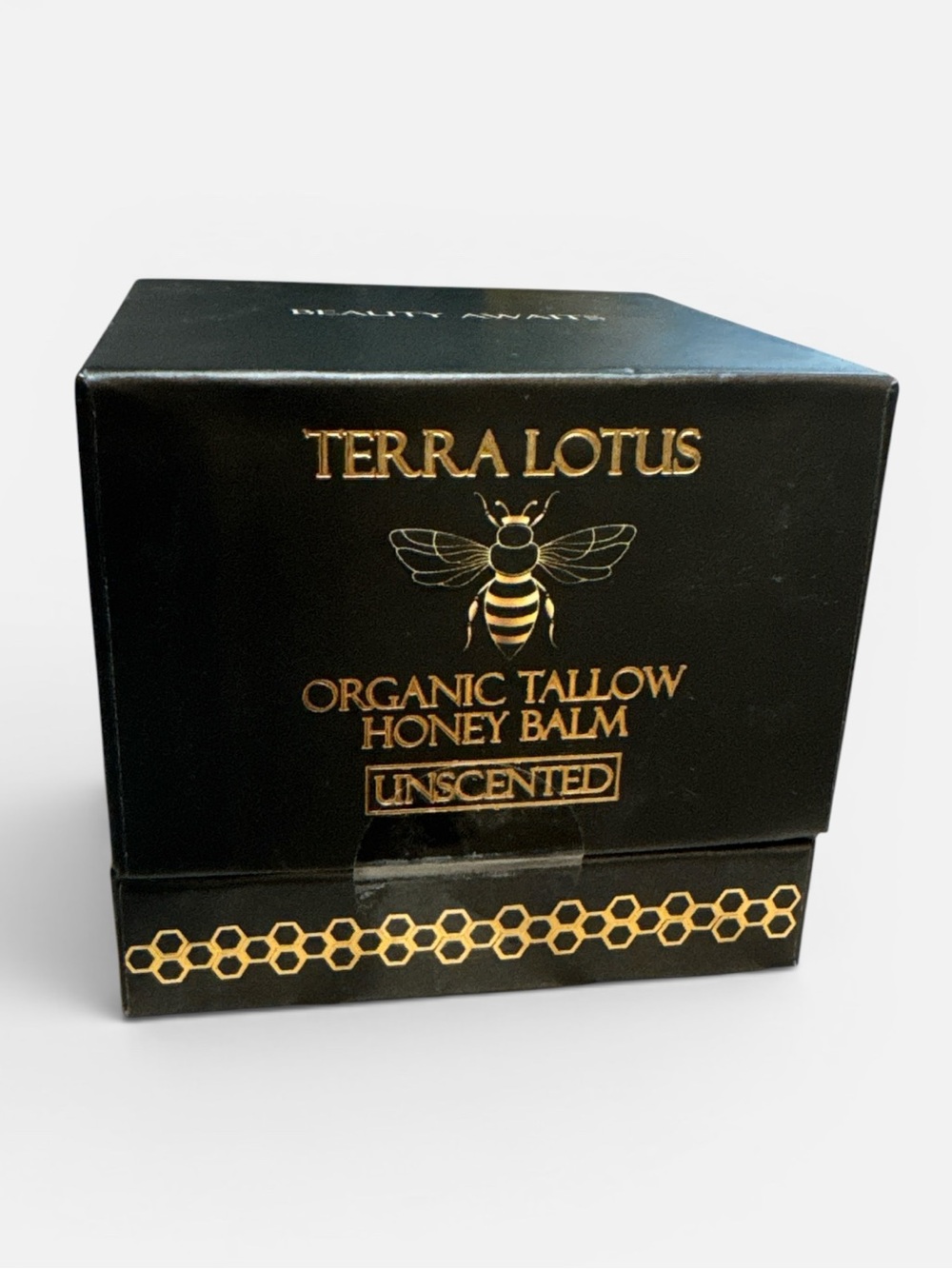 TERRA LOTUS Organic Tallow Honey Balm - Unscented NEW